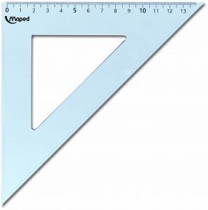 EQUERRE HYPOTENUSE 21CM 45D MAPED