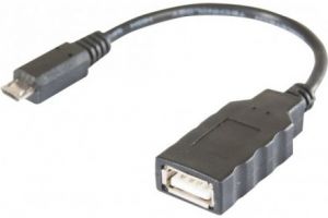 CABLE OTG MICRO USB BM 5 PINS >> USB AF