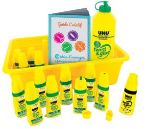 PACK SCOLAIRE FLACONS COLLE TWIST&GLUE